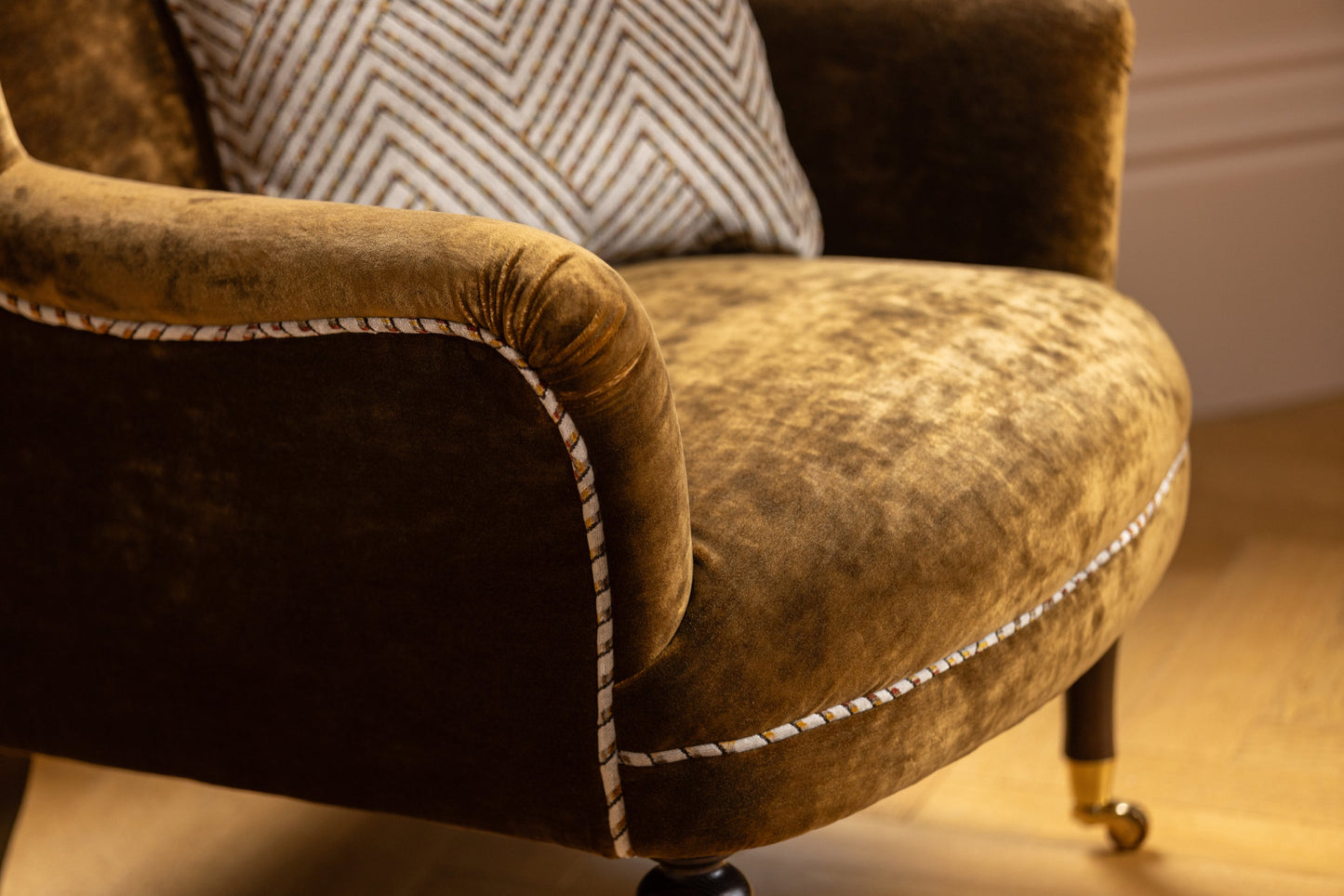 Fauteuil Crawford yellow