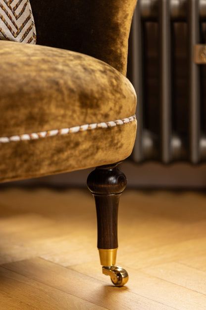 Fauteuil Crawford yellow