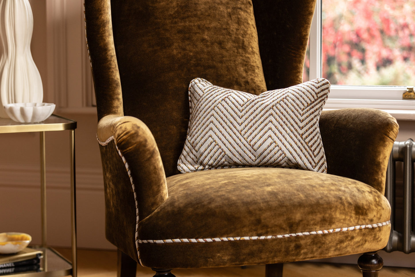 Fauteuil Crawford yellow