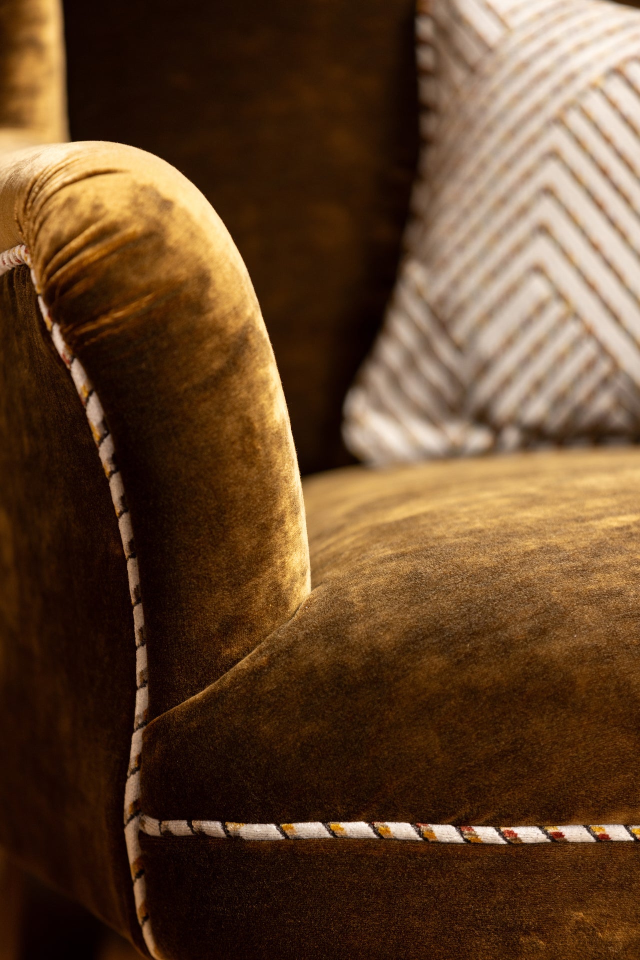 Fauteuil Crawford yellow
